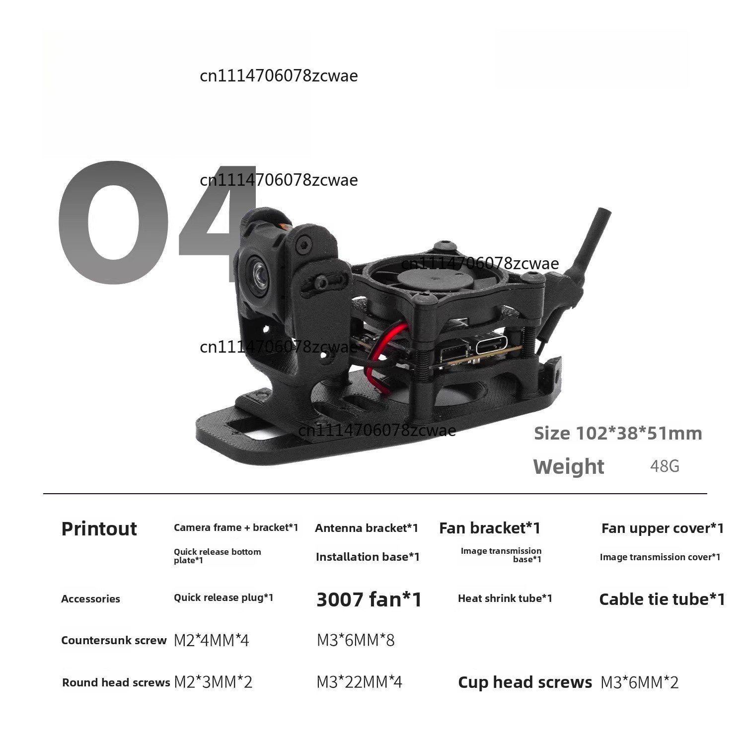ZOCI-O3 O4 HD Transmission Coo - Drone Kit Racing ulasan dan harga