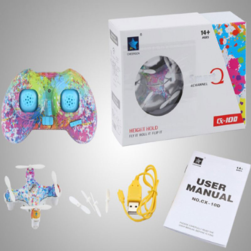 RC Quadcopter Cx10 Mini Remote - Drone Kit Tricopter ulasan dan harga